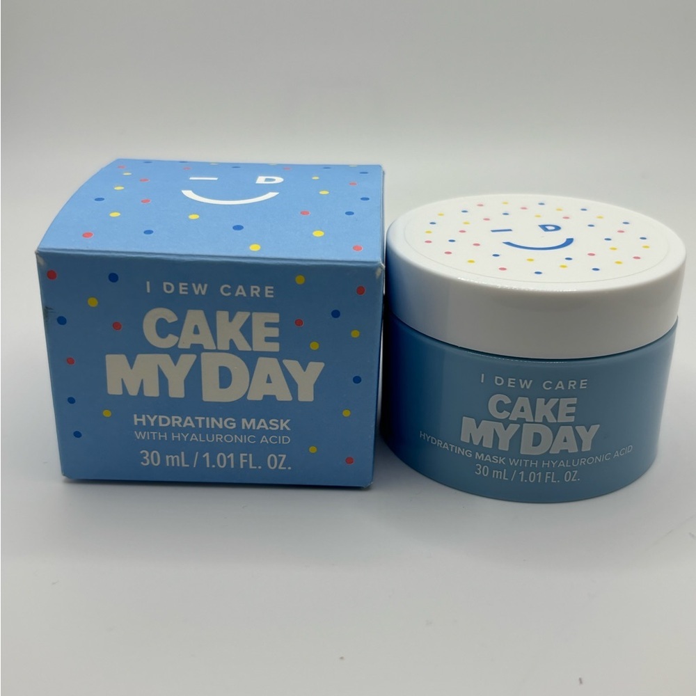 I Dew Care Cake My Day Hydrating Mask - Light Blue